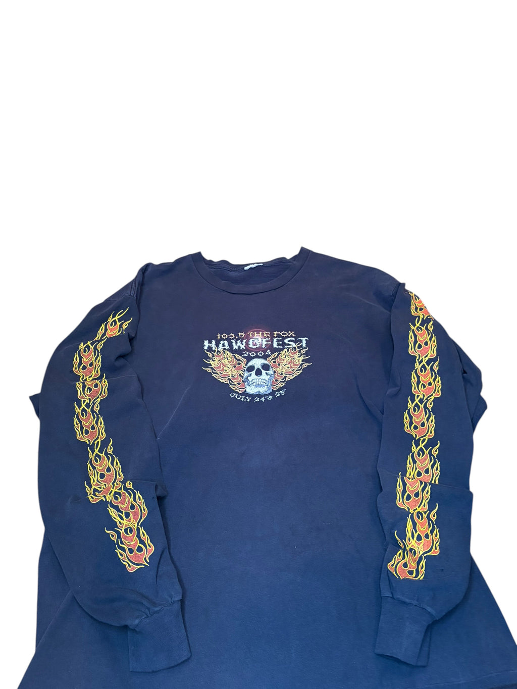 Vintage 2004 Hawgfest Flamer Long-sleeve (Large)