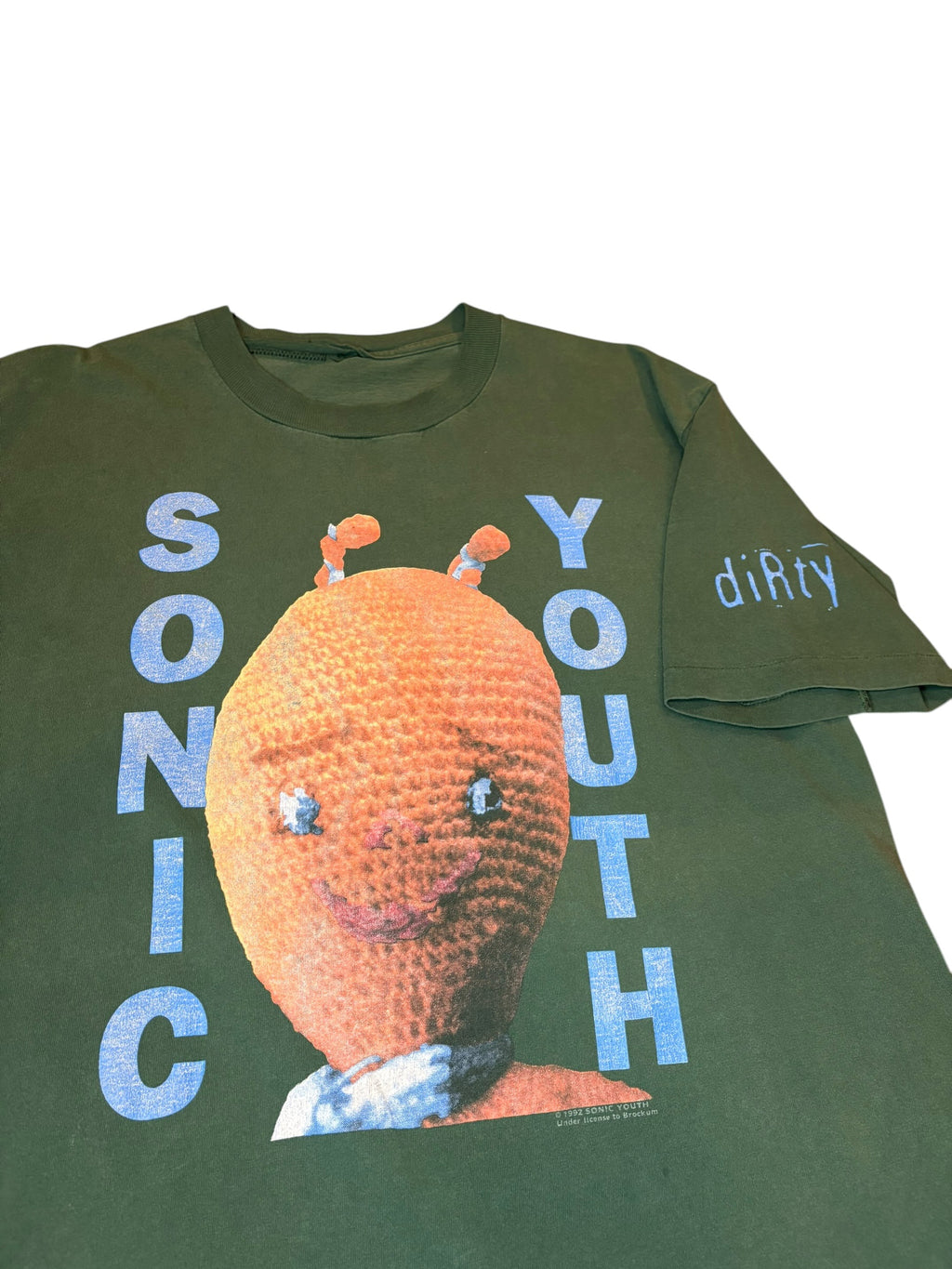 1992 Vintage Sonic Youth Dirty Album Ragdoll Tee Shirt (XL)