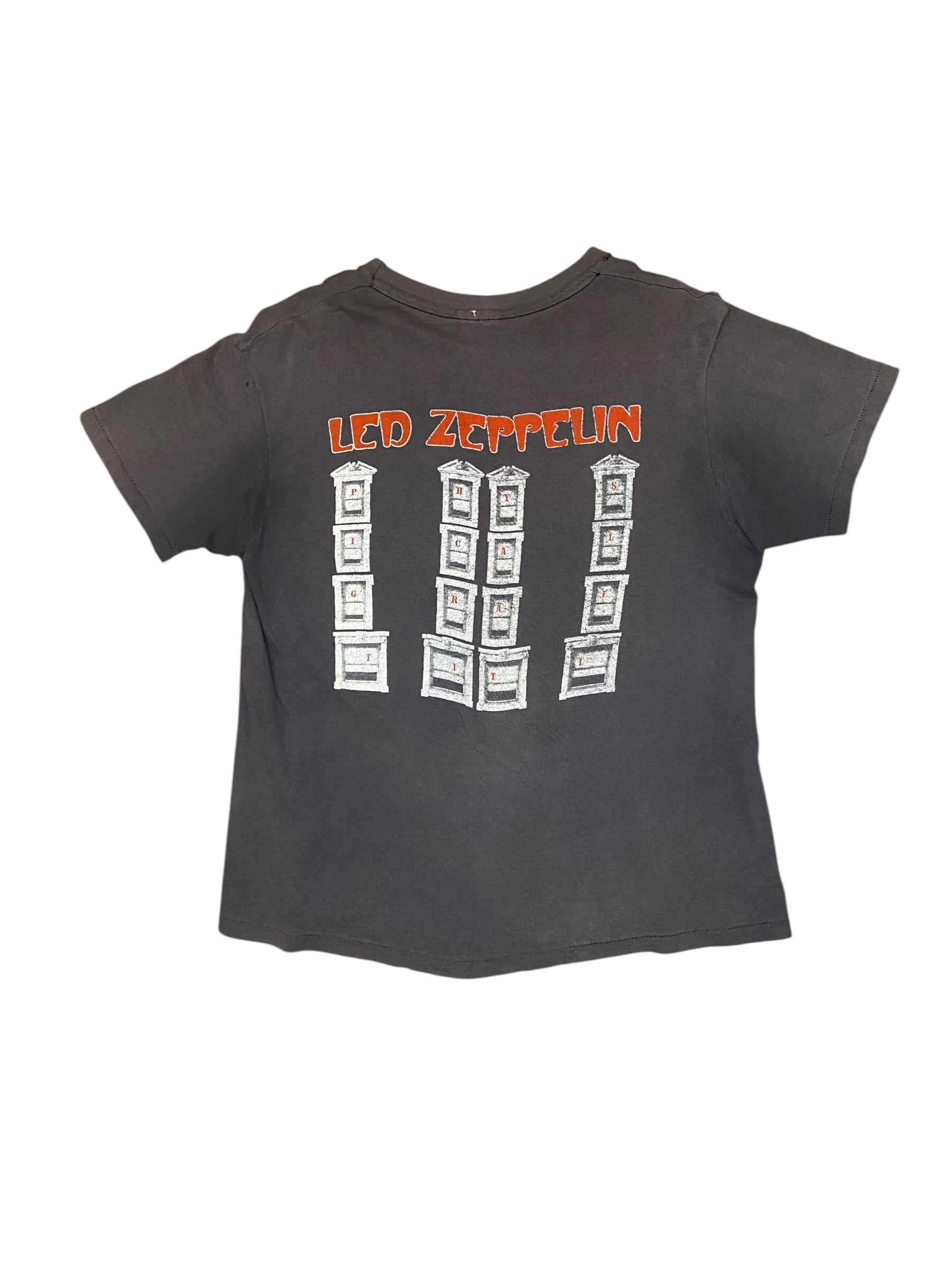 Vintage 80s LED Zeppelin Crazy Fader Tee (Large)
