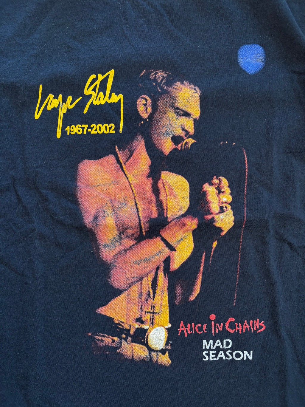 Vintage 2002 Layne Staley Alice In Chains Memorial Tee (Medium)