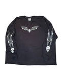 Vintage Big Size Biker Style Skull Longsleeve Shirt (XXXL)