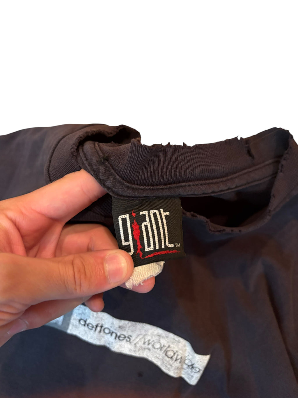 Vintage 2000s Deftones Worldwide Box Logo Tee (XL)