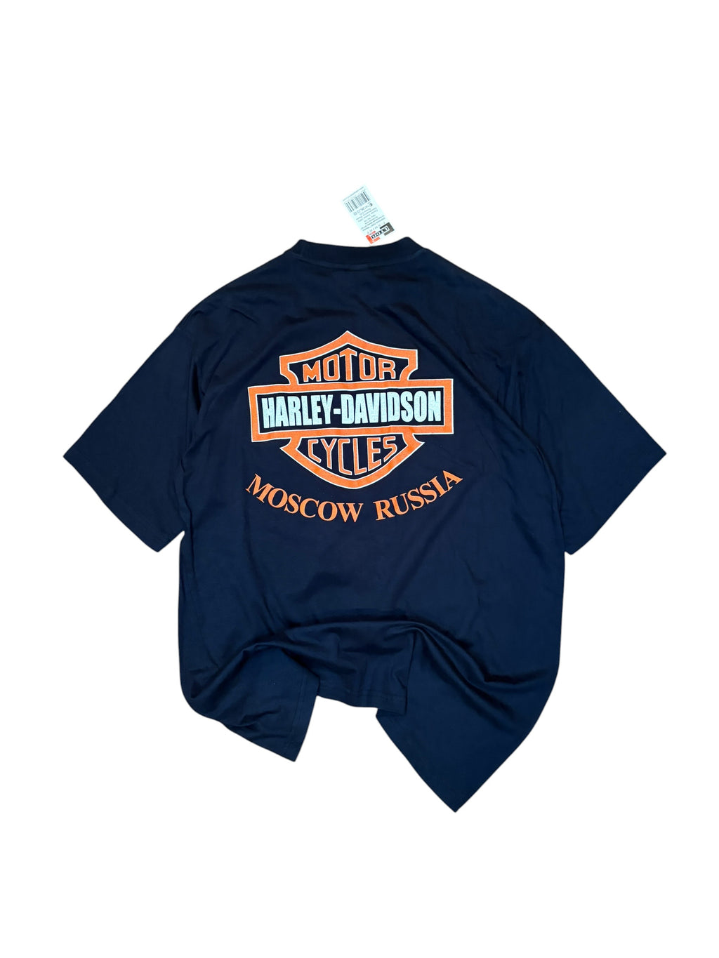 Vintage Moscow Russia Deadstock Harley Davidson Shirt (XL)
