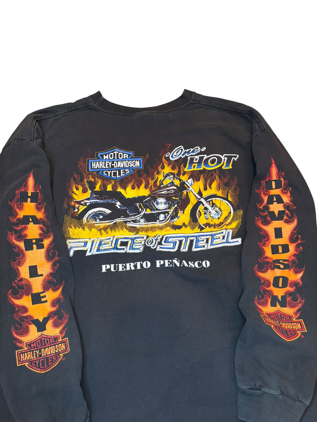 Vintage Harley Davidson Piece Of Steal Puerto Penasco Longsleeve (2XL)