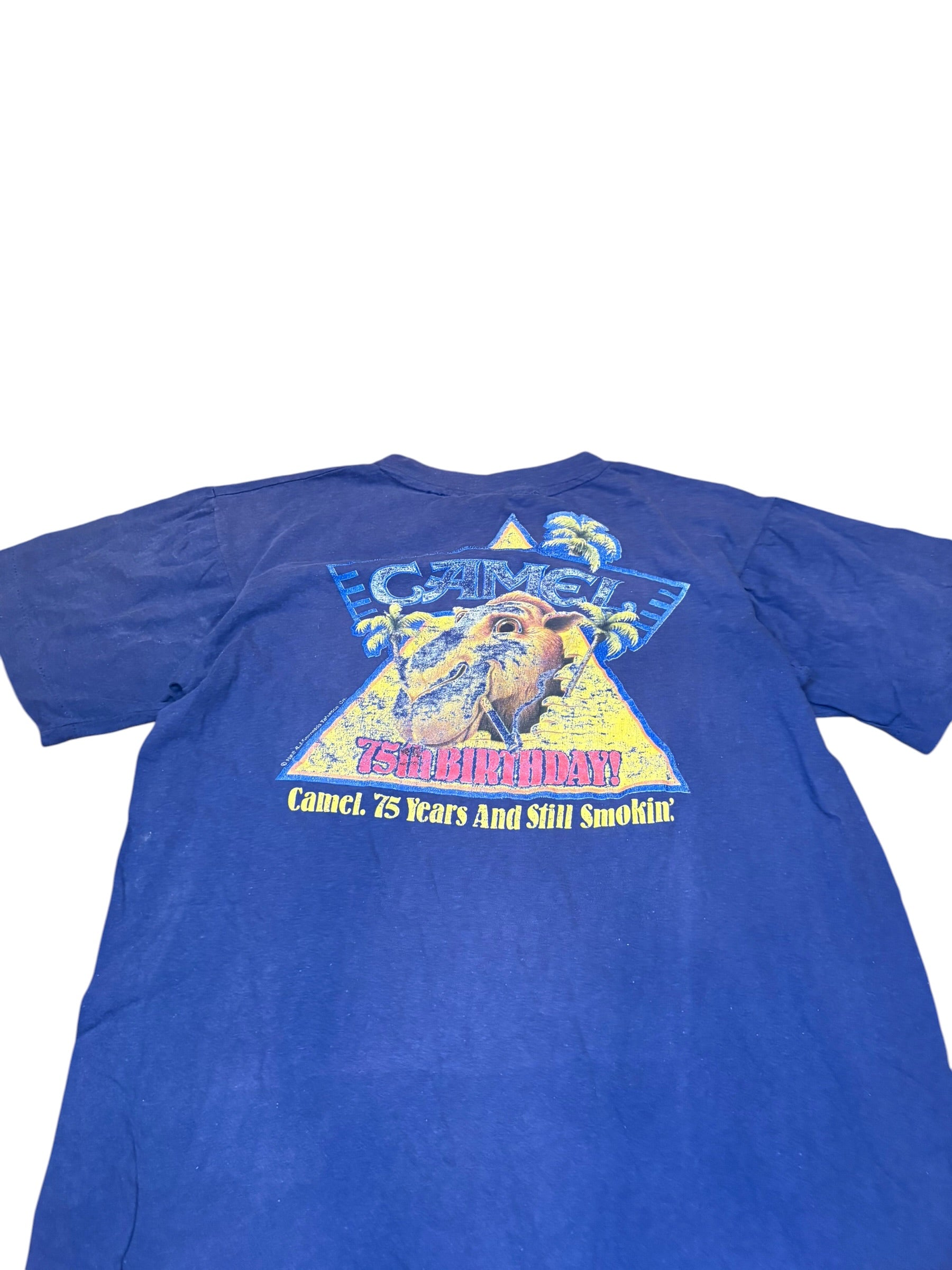 Vintage 80 Camel Cigarettes Fader Pocket Tee (Large)