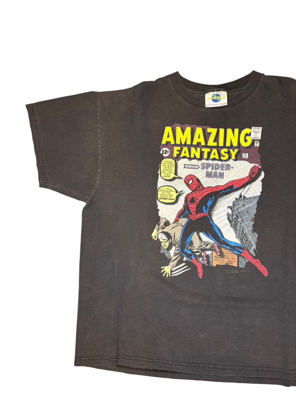 Vintage 90s Universal Studios Spiderman Fader (XL)