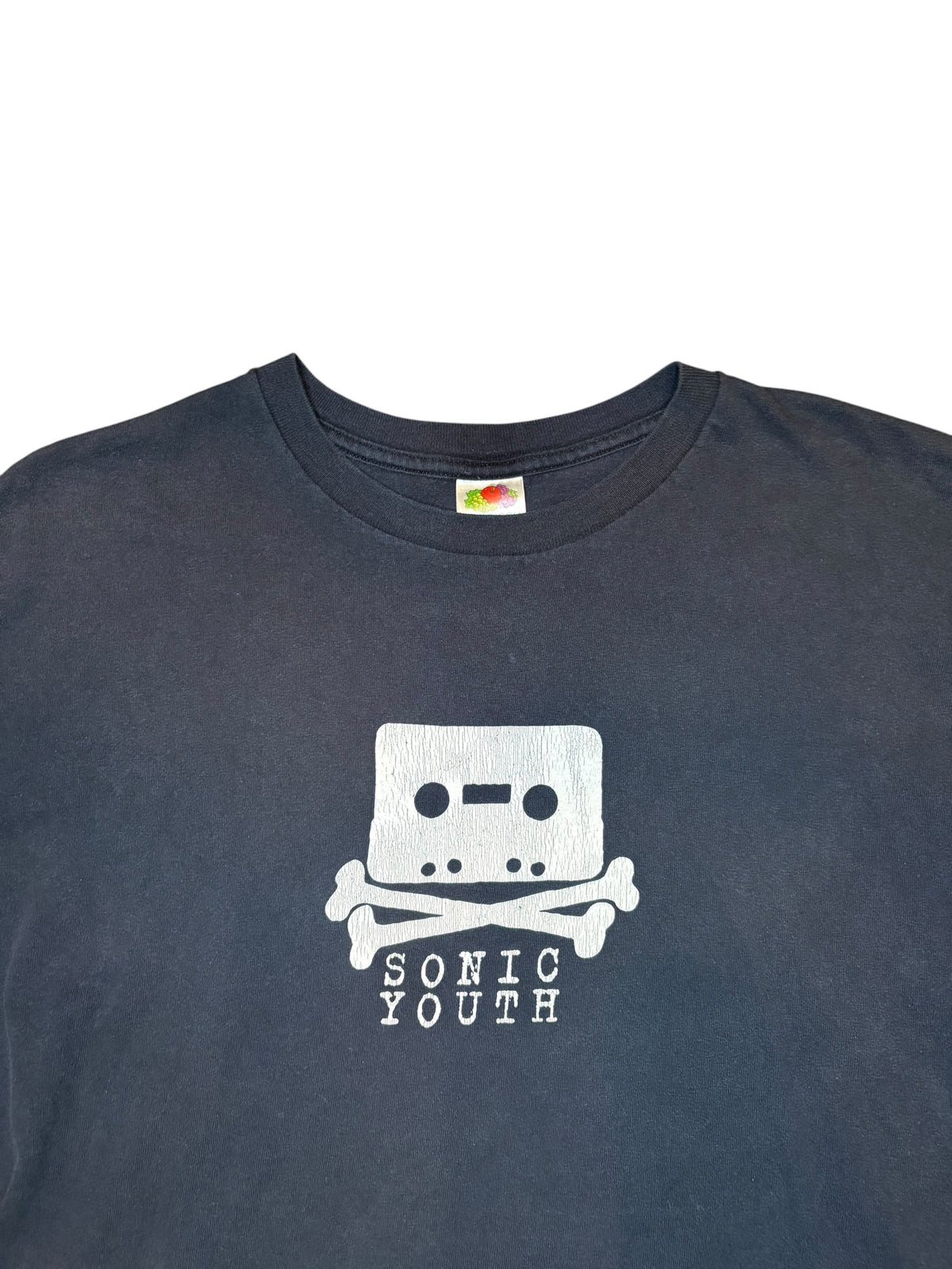 Vintage 90s Sonic Youth Skull Cassette Tee (XL)