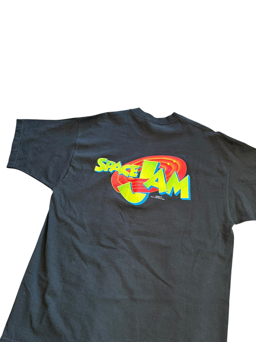 Vintage 1996 Space Jam Rare Movie AOP Tee Shirt (XL)