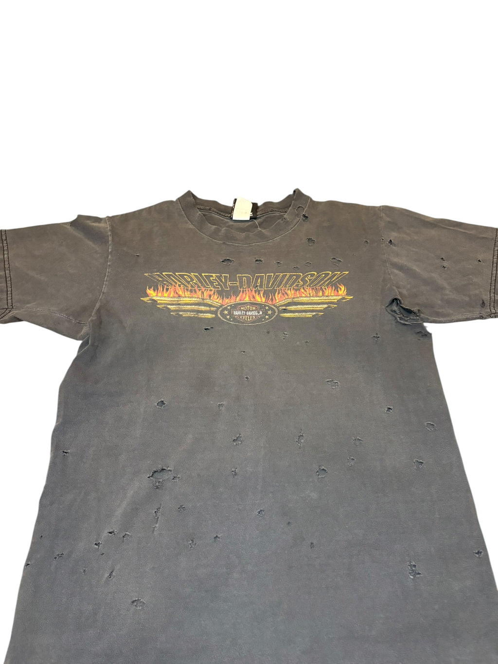 Vintage Thrashed Harley Davidson Fader Tee (Medium)