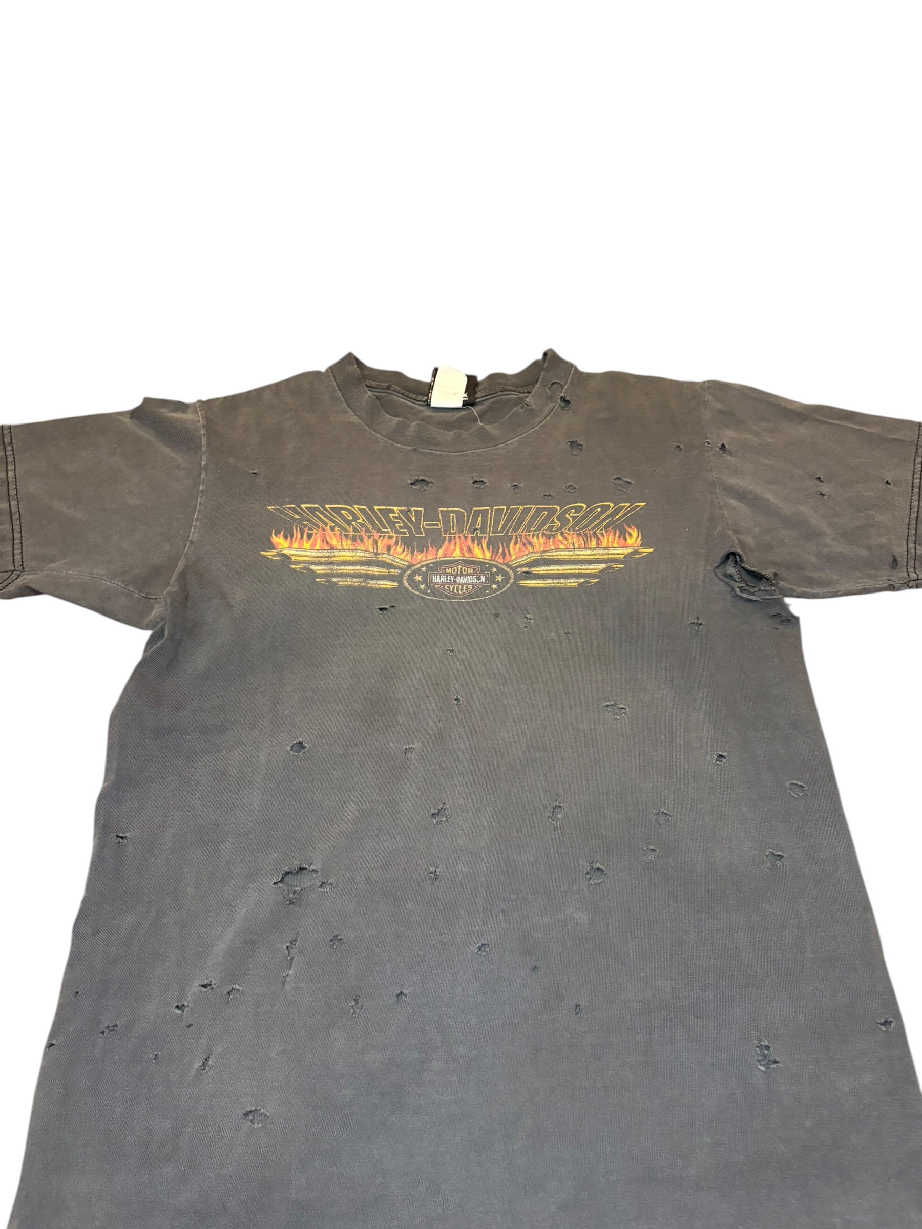 Vintage Thrashed Harley Davidson Fader Tee (Medium)