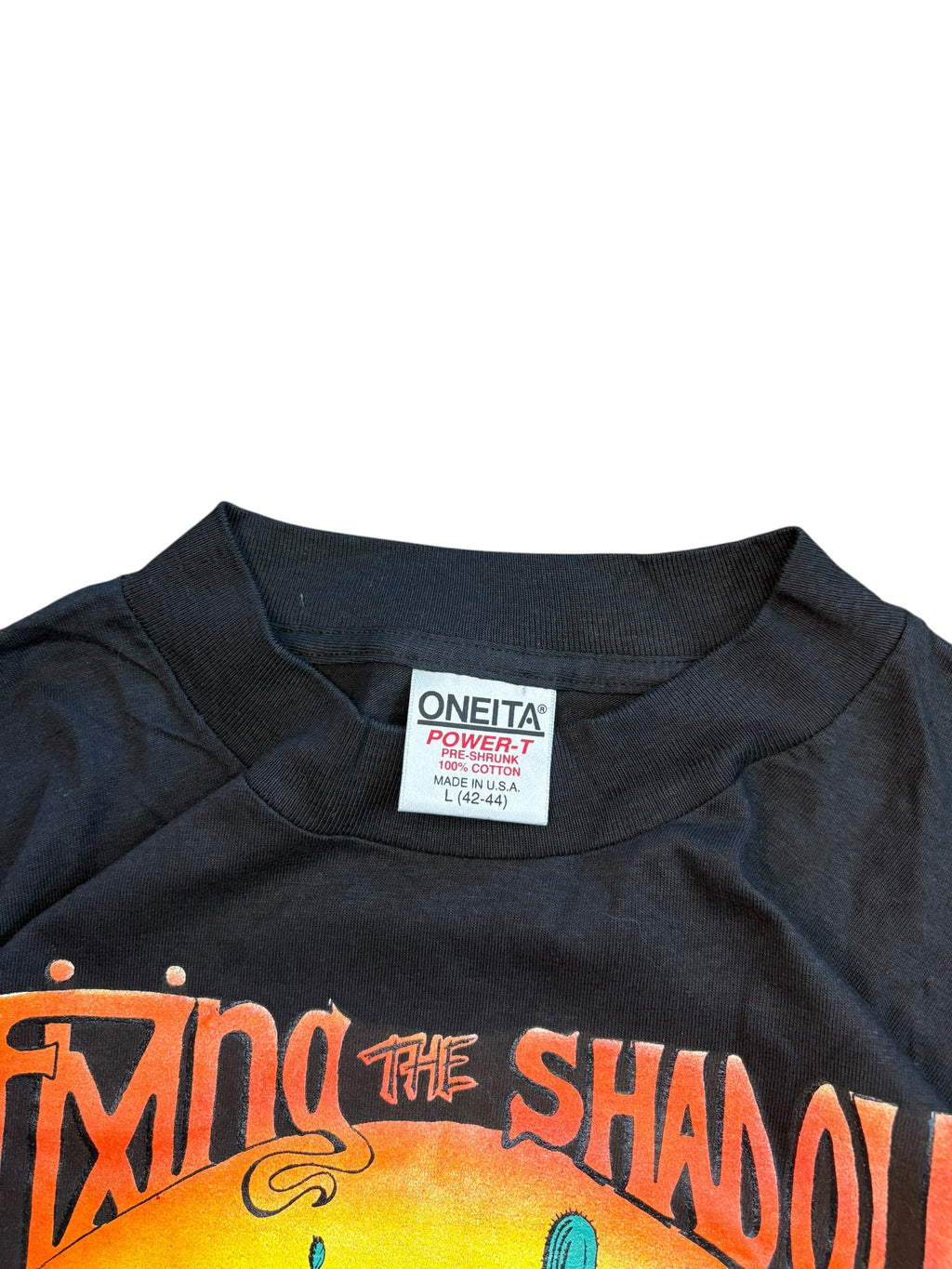 Vintage 1990s Fixing The Shadow Phoenix AZ Biker Tee (Large)