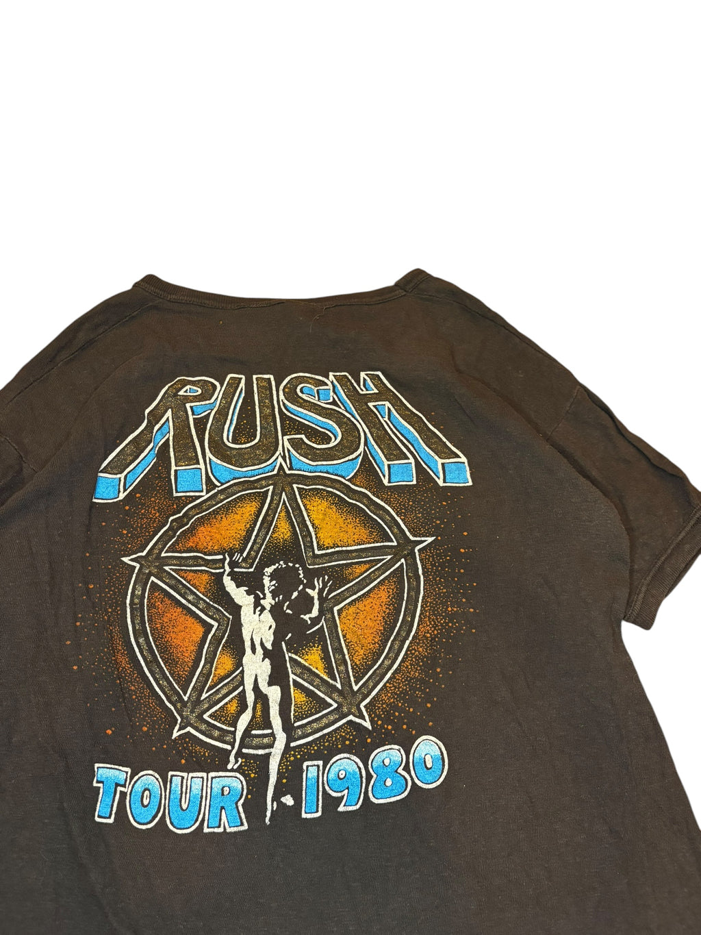1980 Rush Rare Pakistan Boot Tour Tee (Medium)