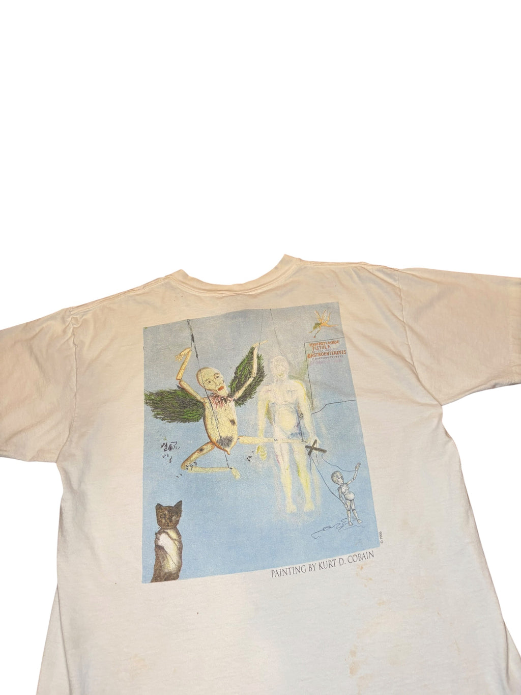 Vintage 1994 Kurt Cobain Nirvana Memorial Tee (XL)