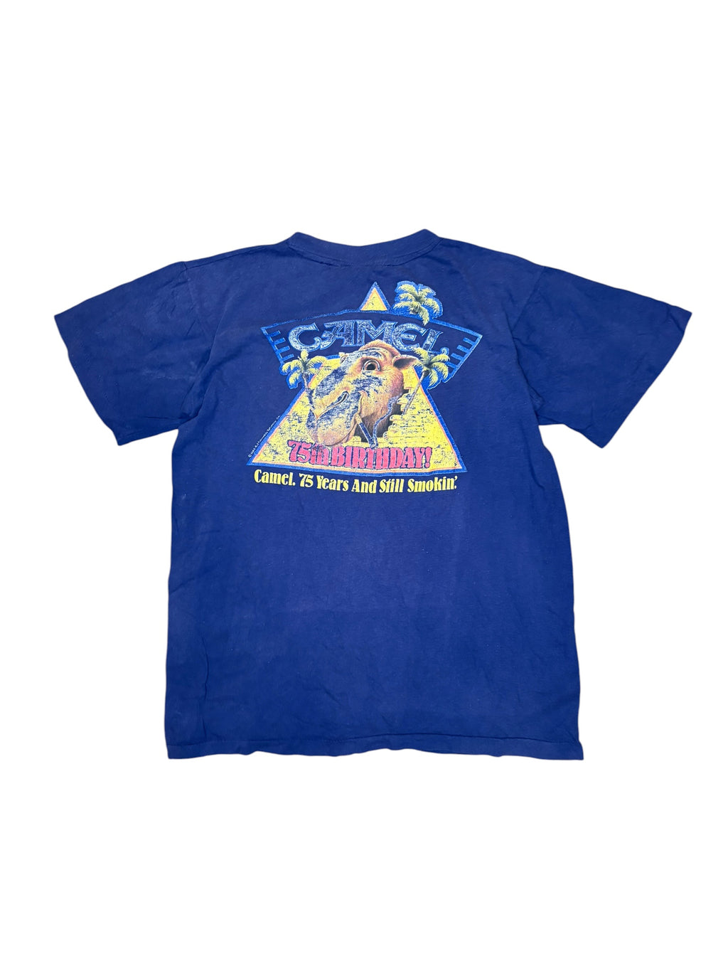 Vintage 80 Camel Cigarettes Fader Pocket Tee (Large)