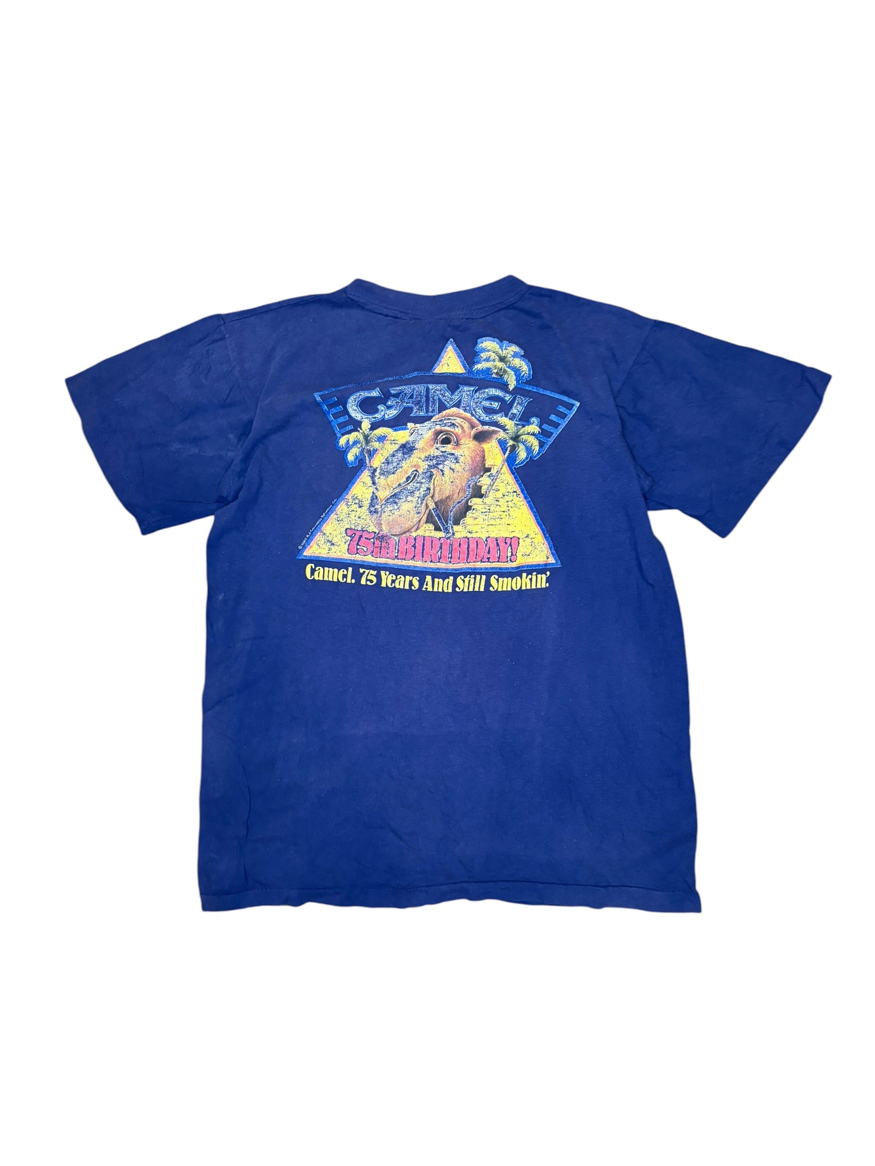 Vintage 80 Camel Cigarettes Fader Pocket Tee (Large)