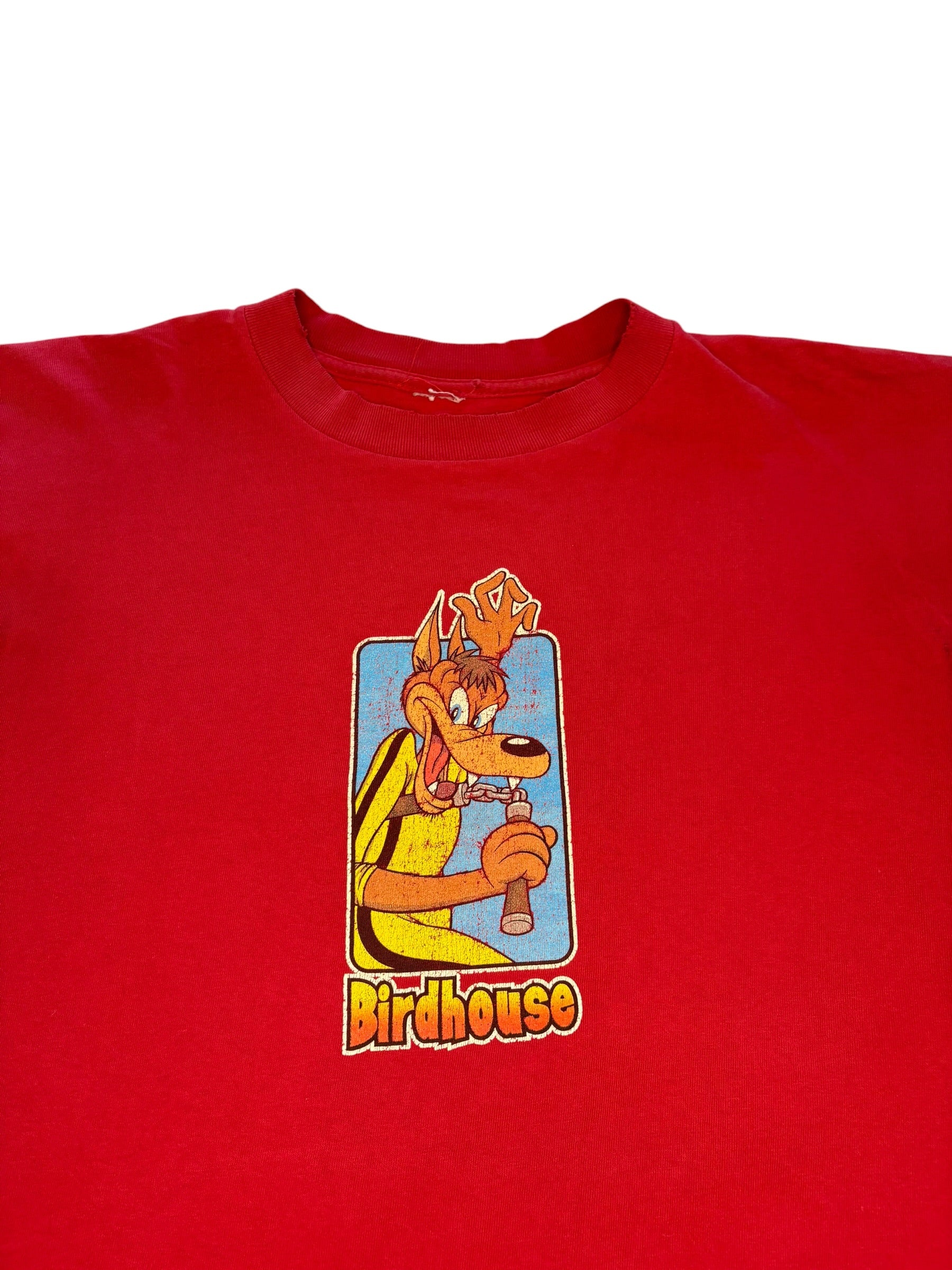 Vintage 1990s Birdhouse Bruce Lee Extremely Rare Coyote Skate Tee (XL)