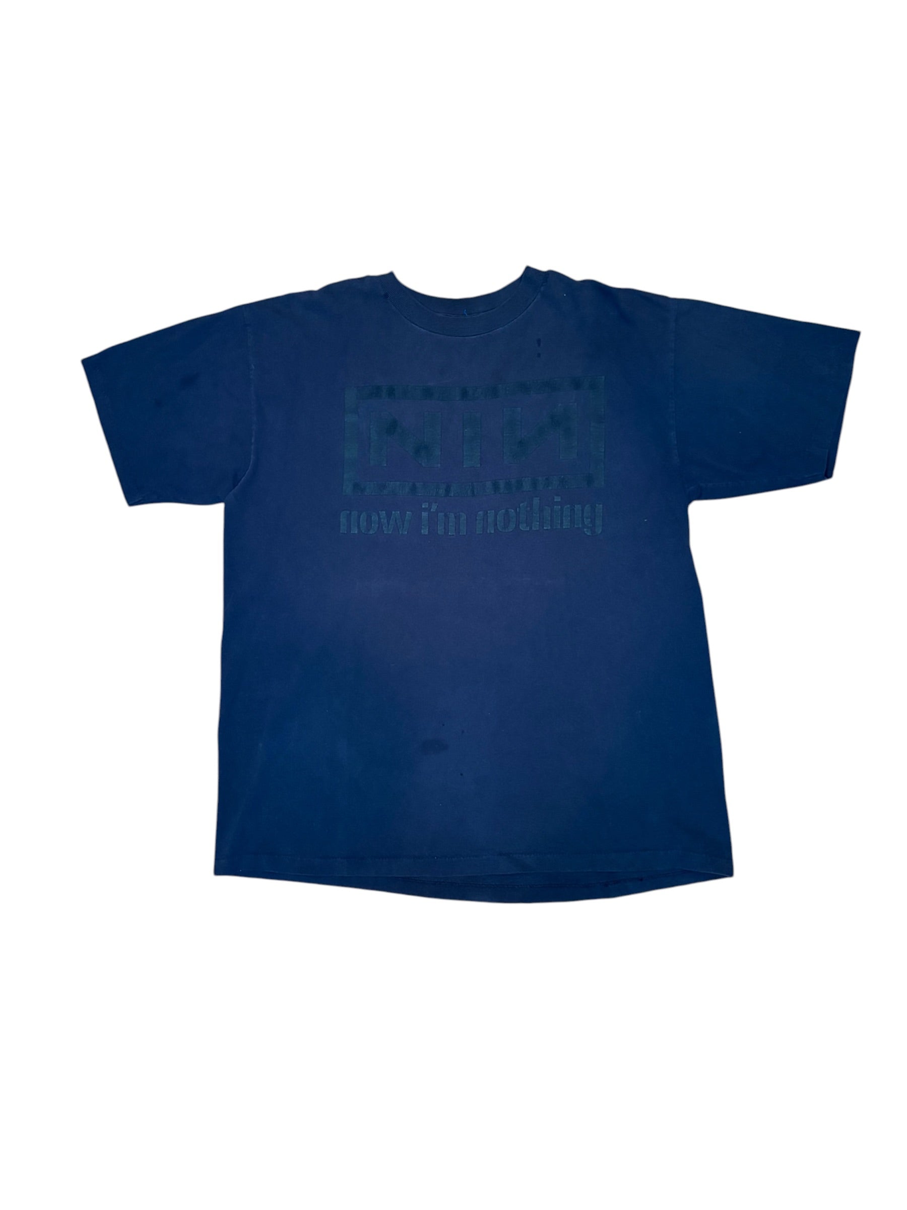 Vintage Nine Inch Nails Now I’m Nothing Fader Band Tee (XL)