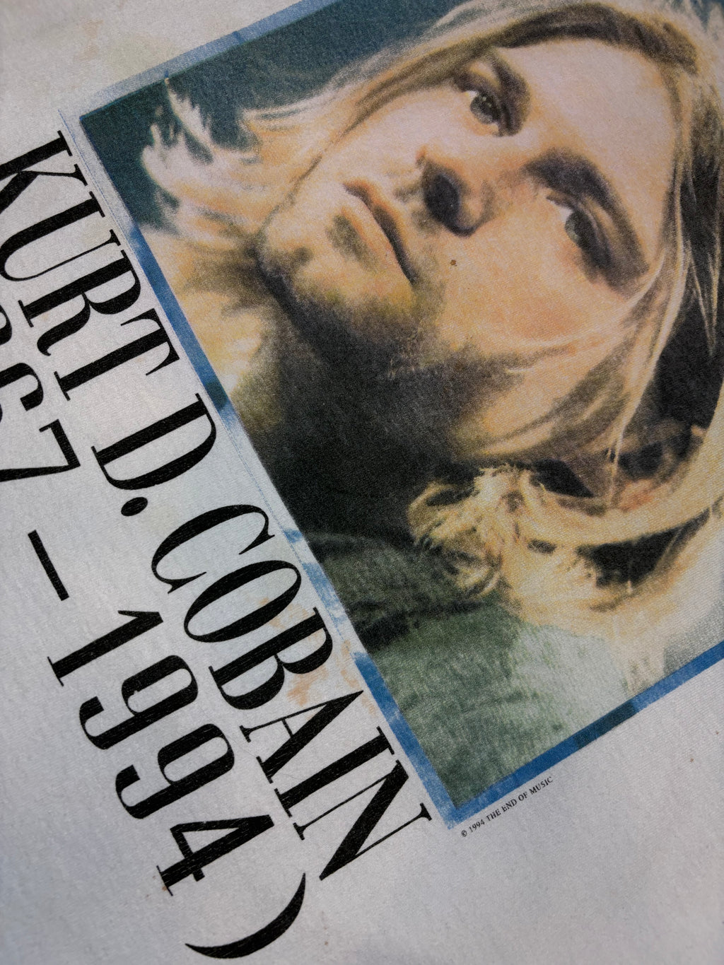 Vintage 1994 Kurt Cobain Nirvana Memorial Tee (XL)