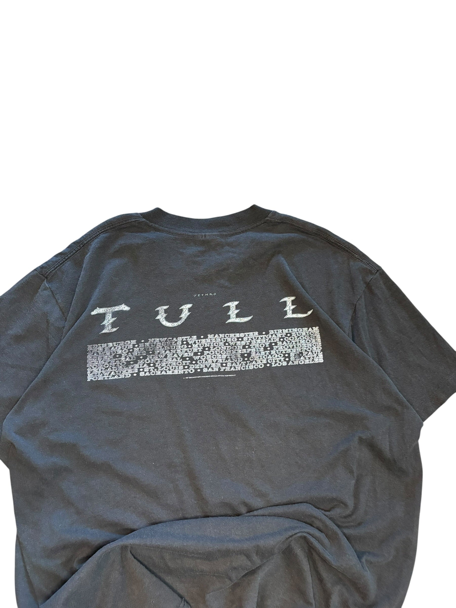 1987 Vintage Jethro Tull Tour Band Shirt (XL)