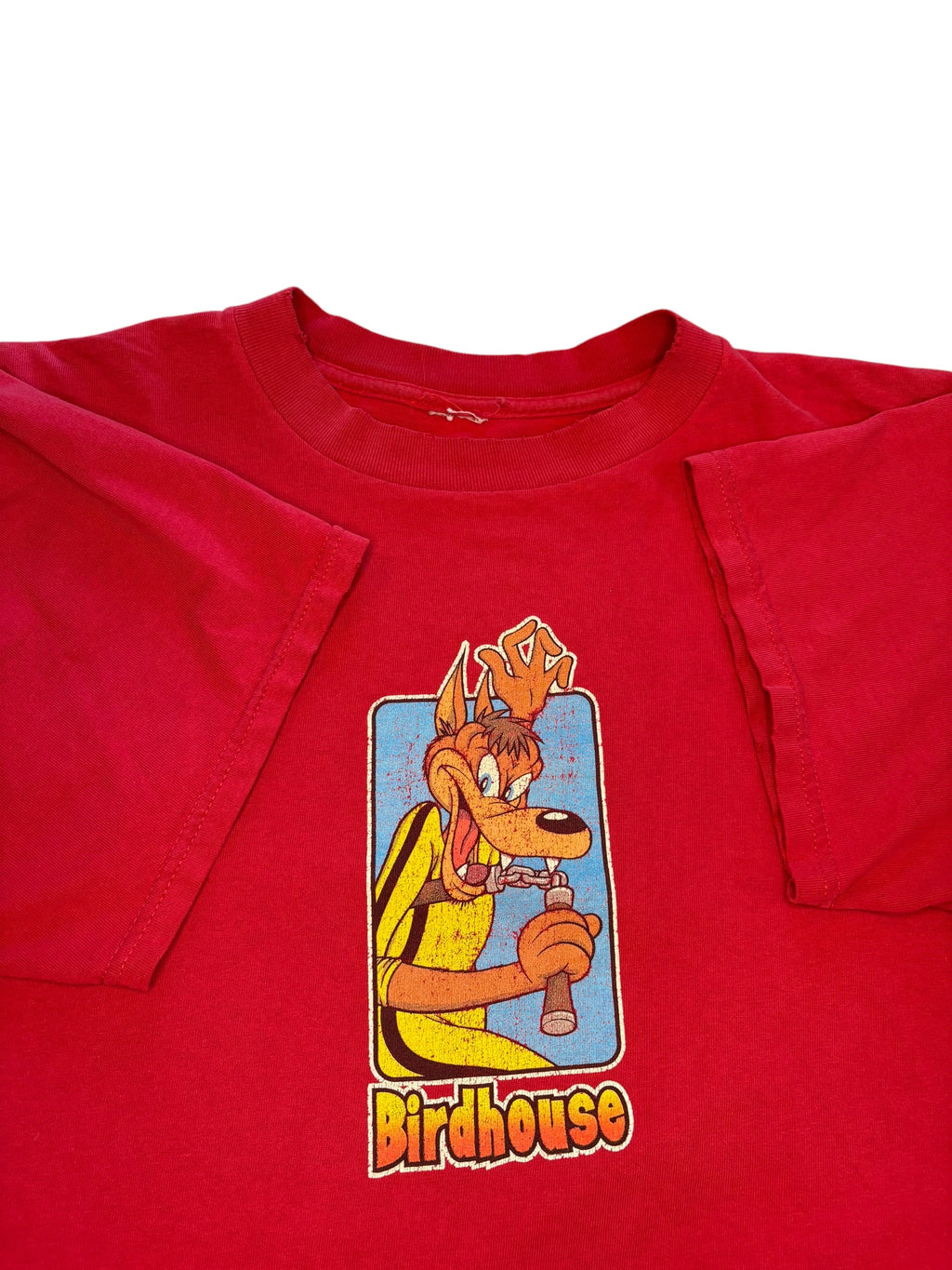 Vintage 1990s Birdhouse Bruce Lee Extremely Rare Coyote Skate Tee (XL)