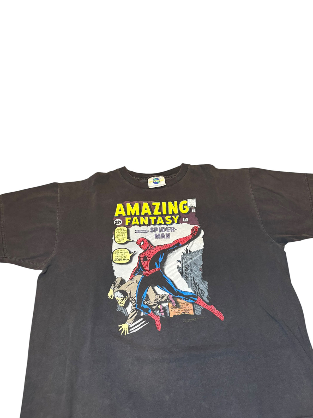 Vintage 90s Universal Studios Spiderman Fader (XL)