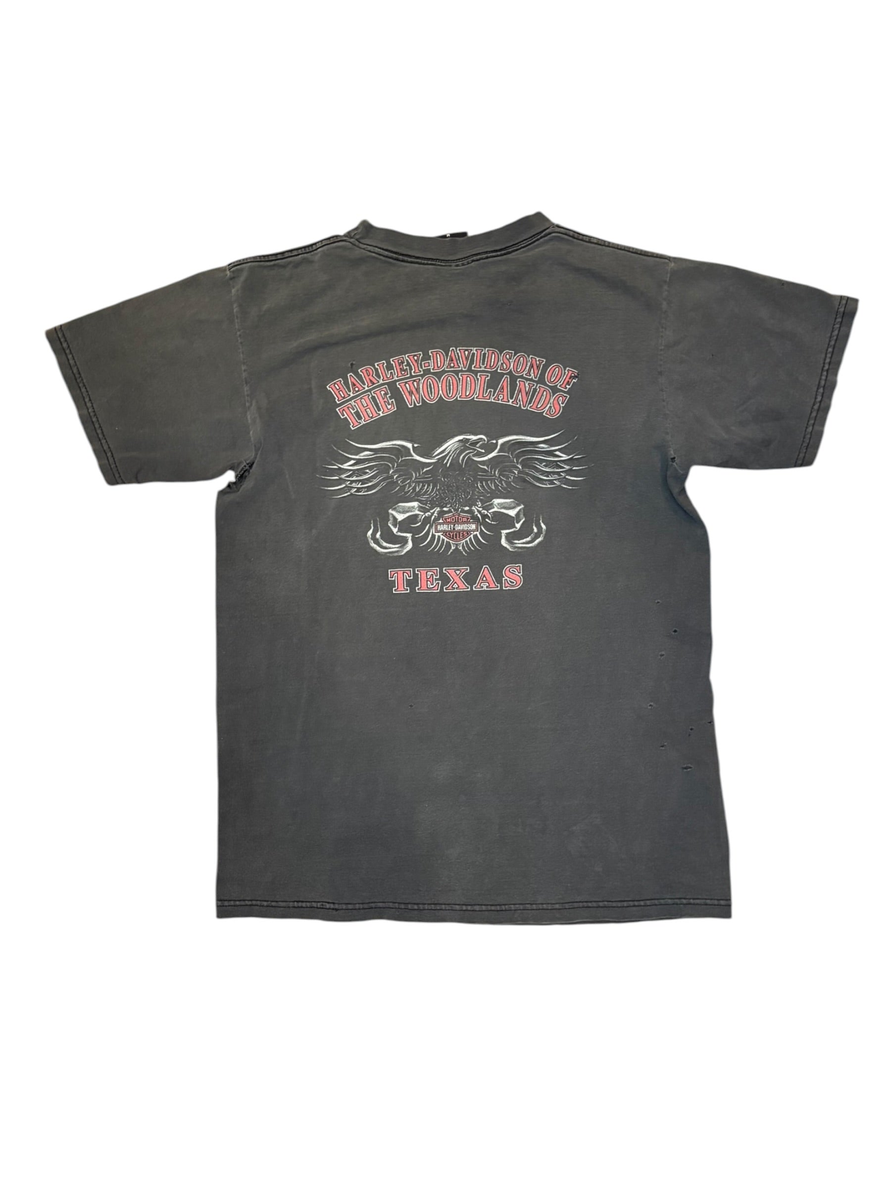 Vintage Thrashed Harley Davidson Fader Tee (Medium)