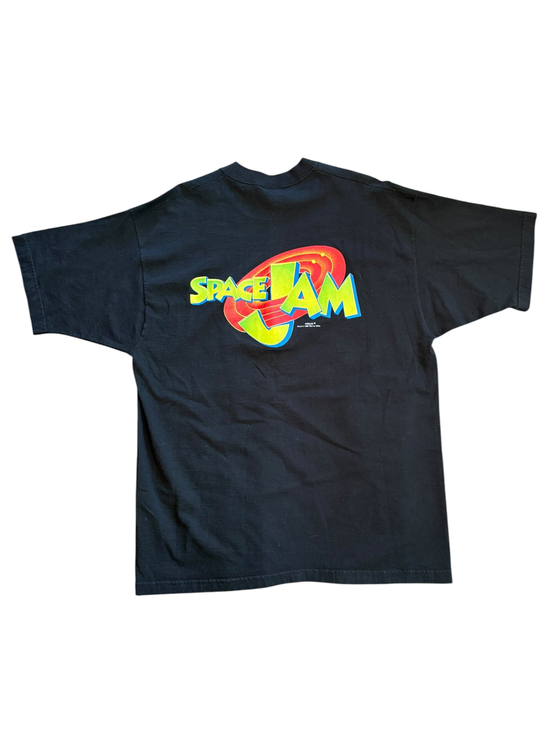 Vintage 1996 Space Jam Rare Movie AOP Tee Shirt (XL)