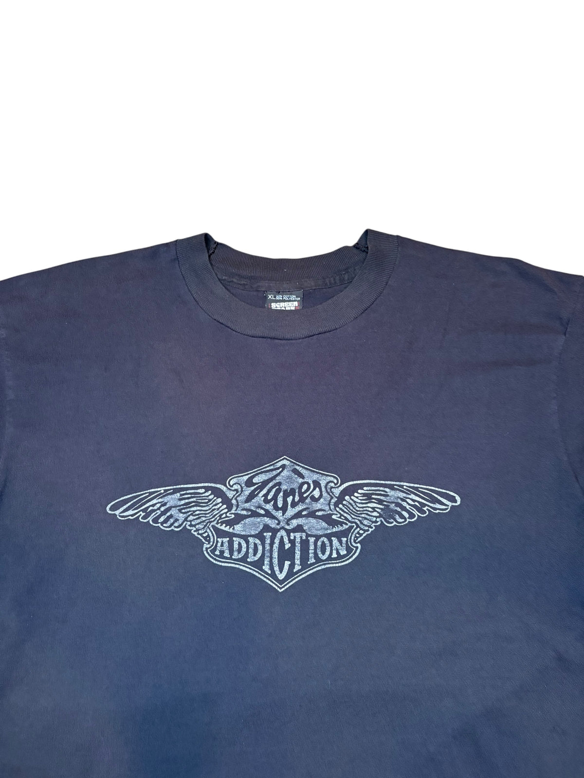 Vintage 80s Jane’s Addiction Harley Logo Band Tee (XL)
