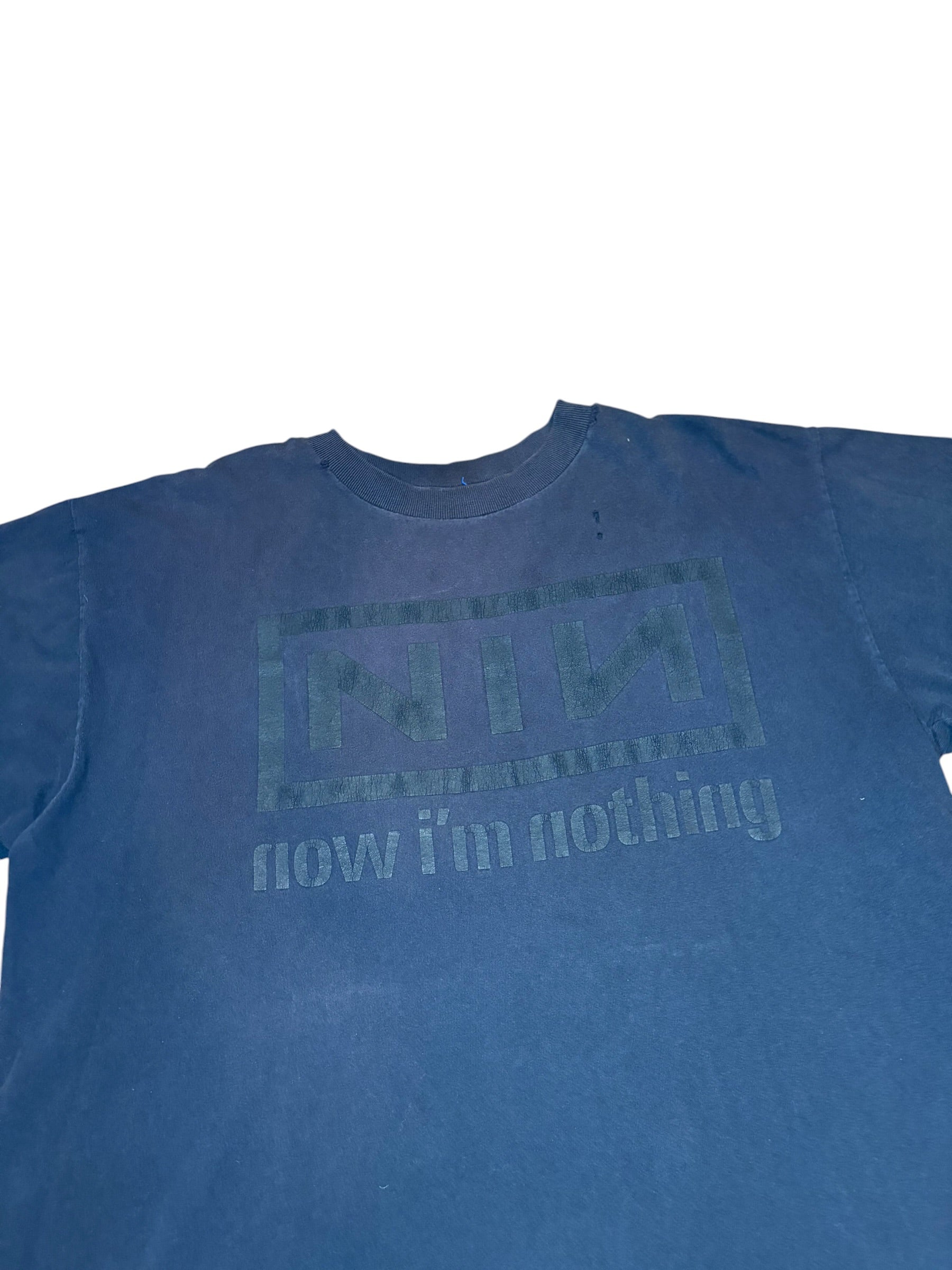 Vintage Nine Inch Nails Now I’m Nothing Fader Band Tee (XL)