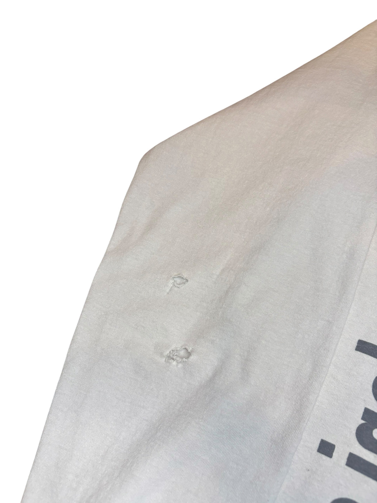 Vintage 1995 Rare Nine Inch Nails White Rope Longsleeve (Large)