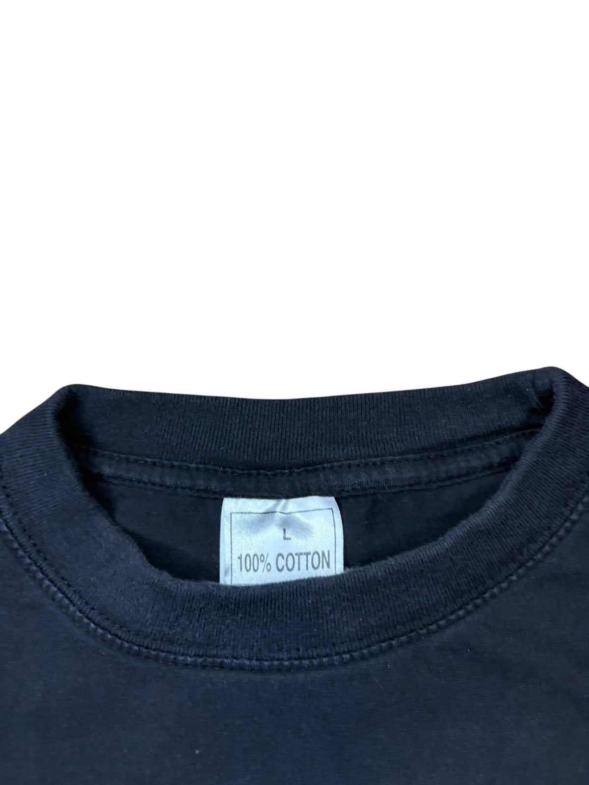 Vintage Harley Davidson England Black Tee (Large)