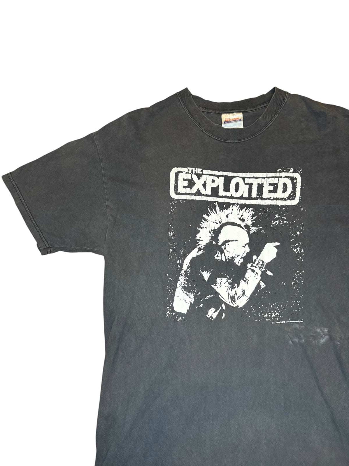 Vintage 2000s The Exploited Punk band tee (large)