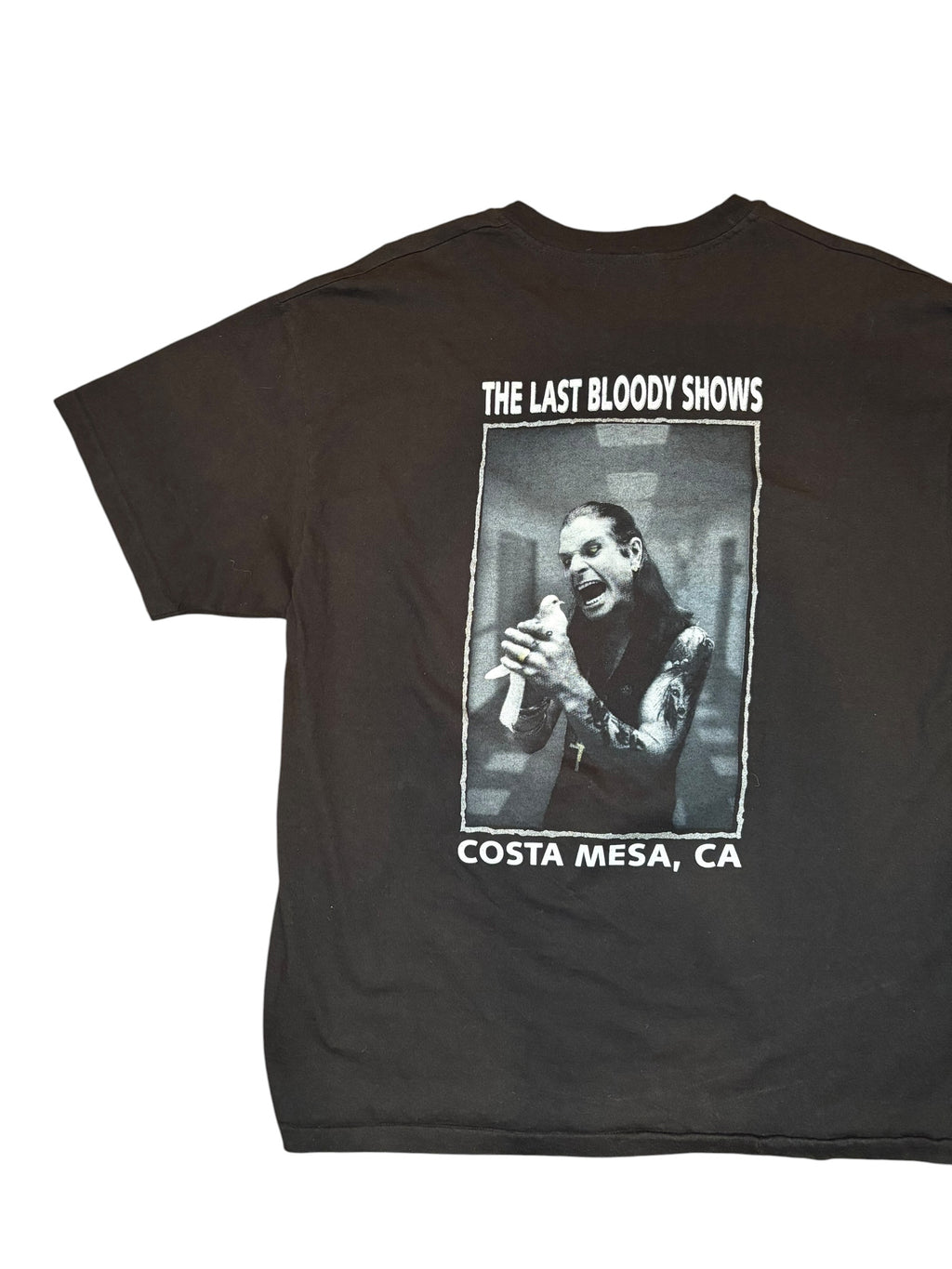 Vintage Ozzy Osbourne Costa Mesa One Day Show Rare Tee (XL)