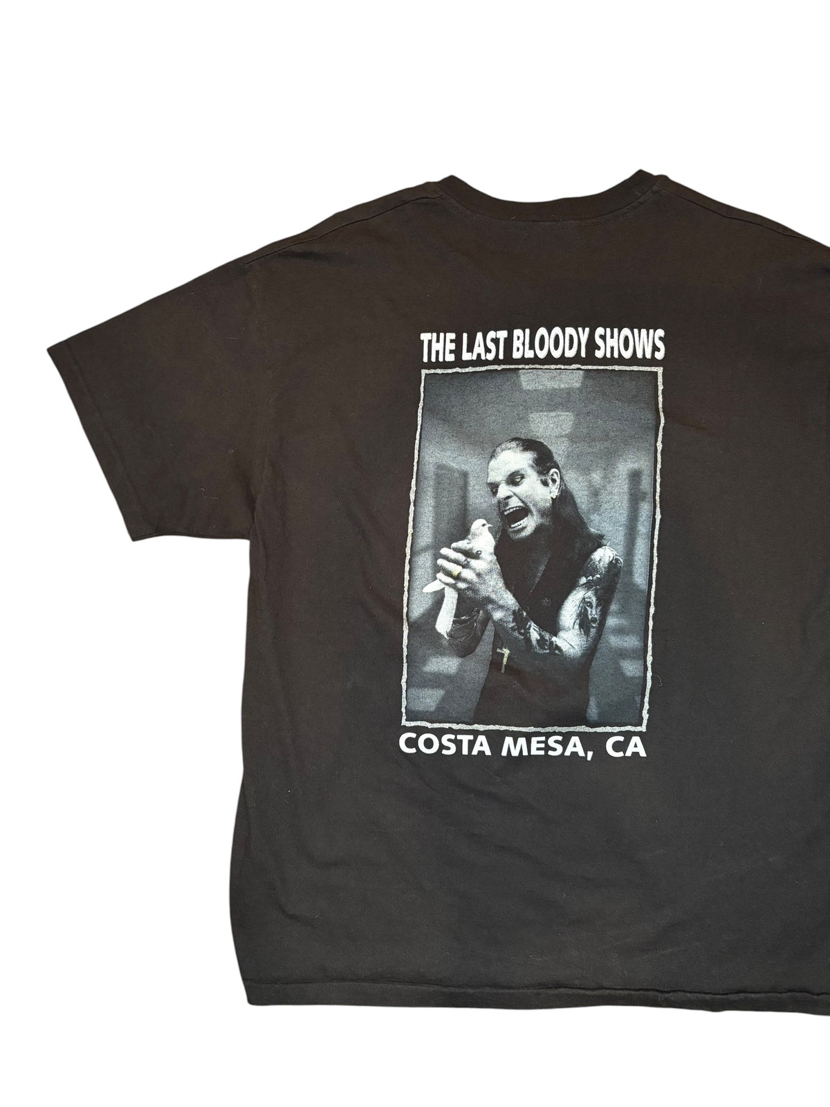 Vintage Ozzy Osbourne Costa Mesa One Day Show Rare Tee (XL)