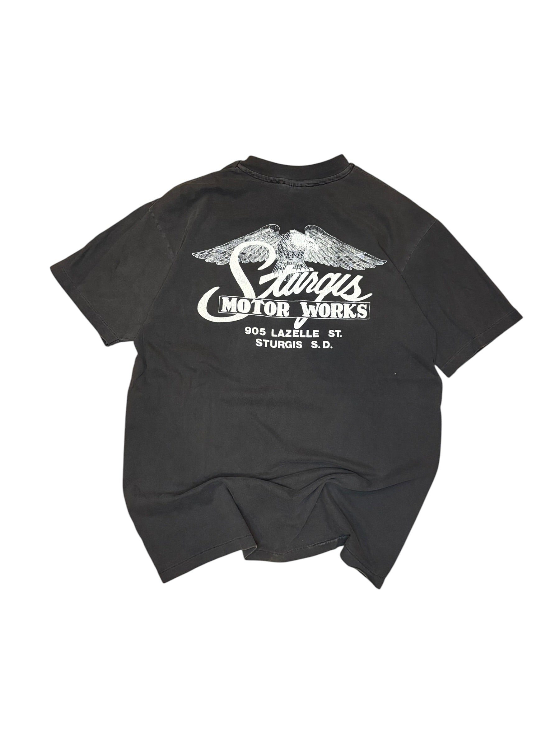 1980s Broken Spoke Saloon Sturgis Biker Tee (Large)