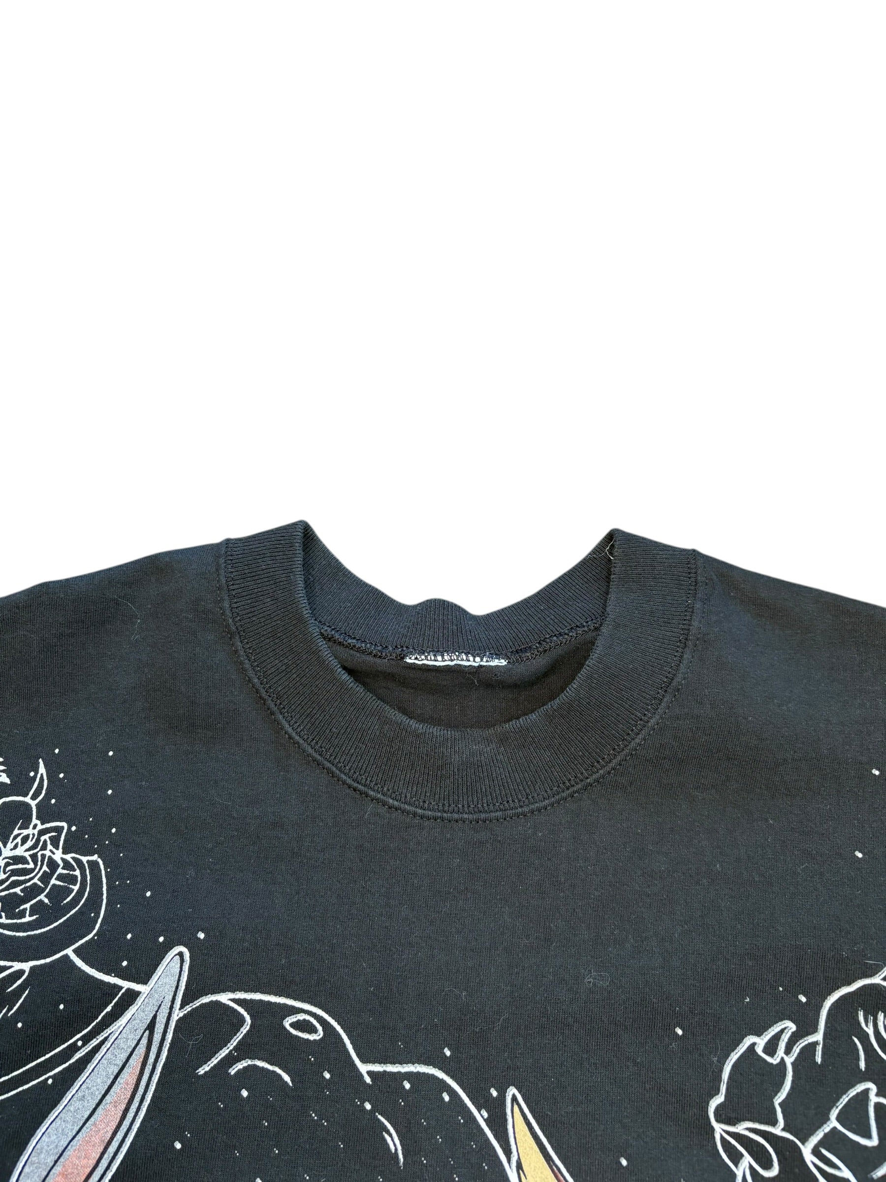 Vintage 1996 Space Jam Rare Movie AOP Tee Shirt (XL)