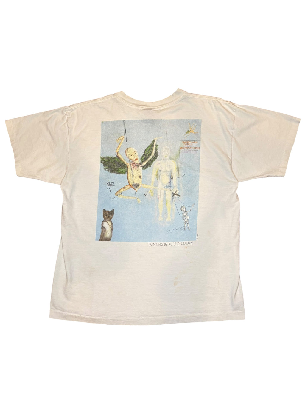 Vintage 1994 Kurt Cobain Nirvana Memorial Tee (XL)
