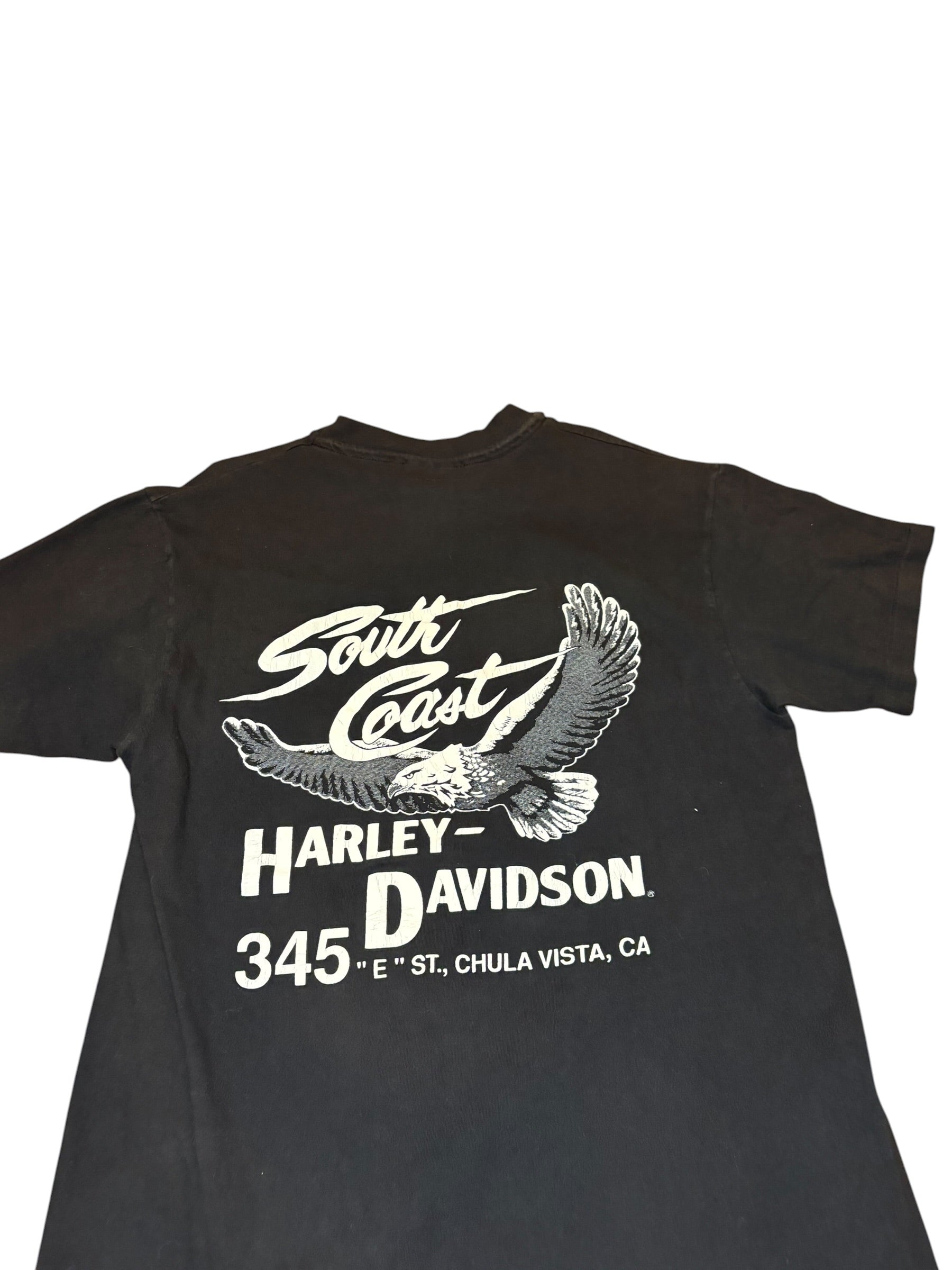 Vintage Harley Davidson Untamed Tiger Tee (Medium)