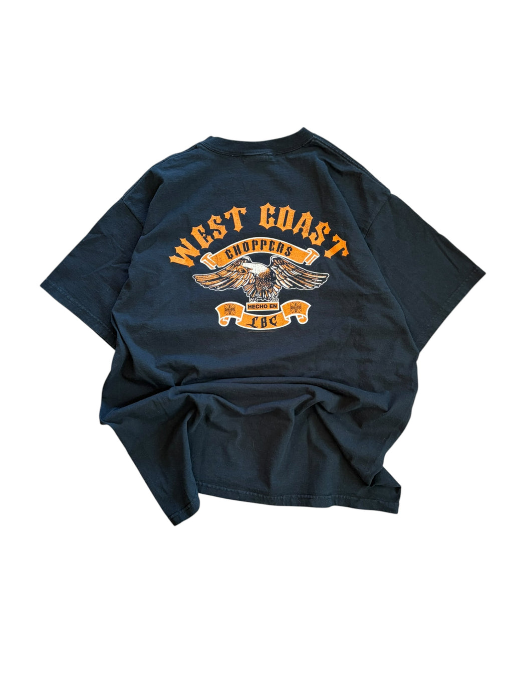 Vintage 90s-00s West Coast Choppers Short Sleeve Tee (Large)