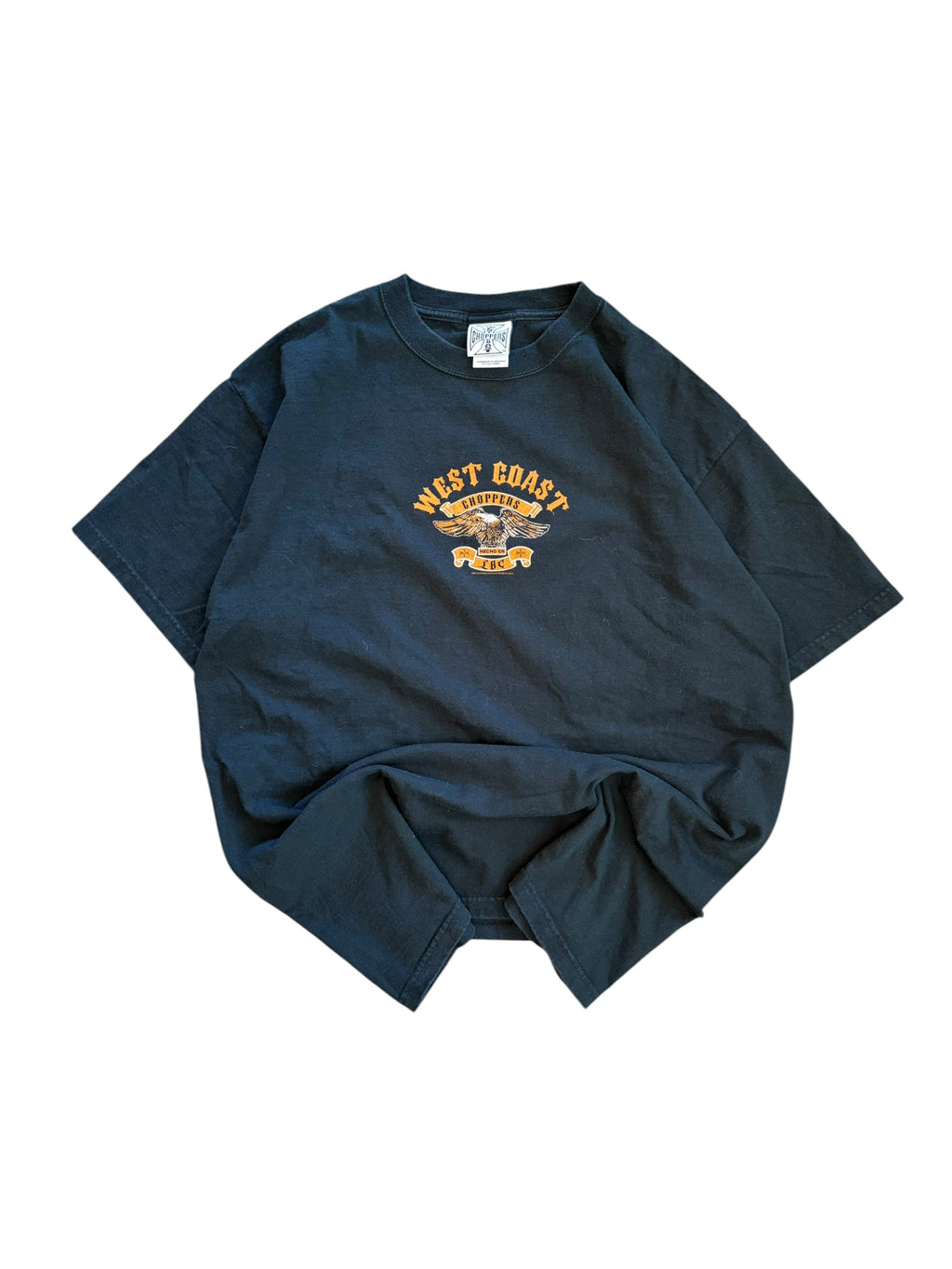 Vintage 90s-00s West Coast Choppers Short Sleeve Tee (Large)