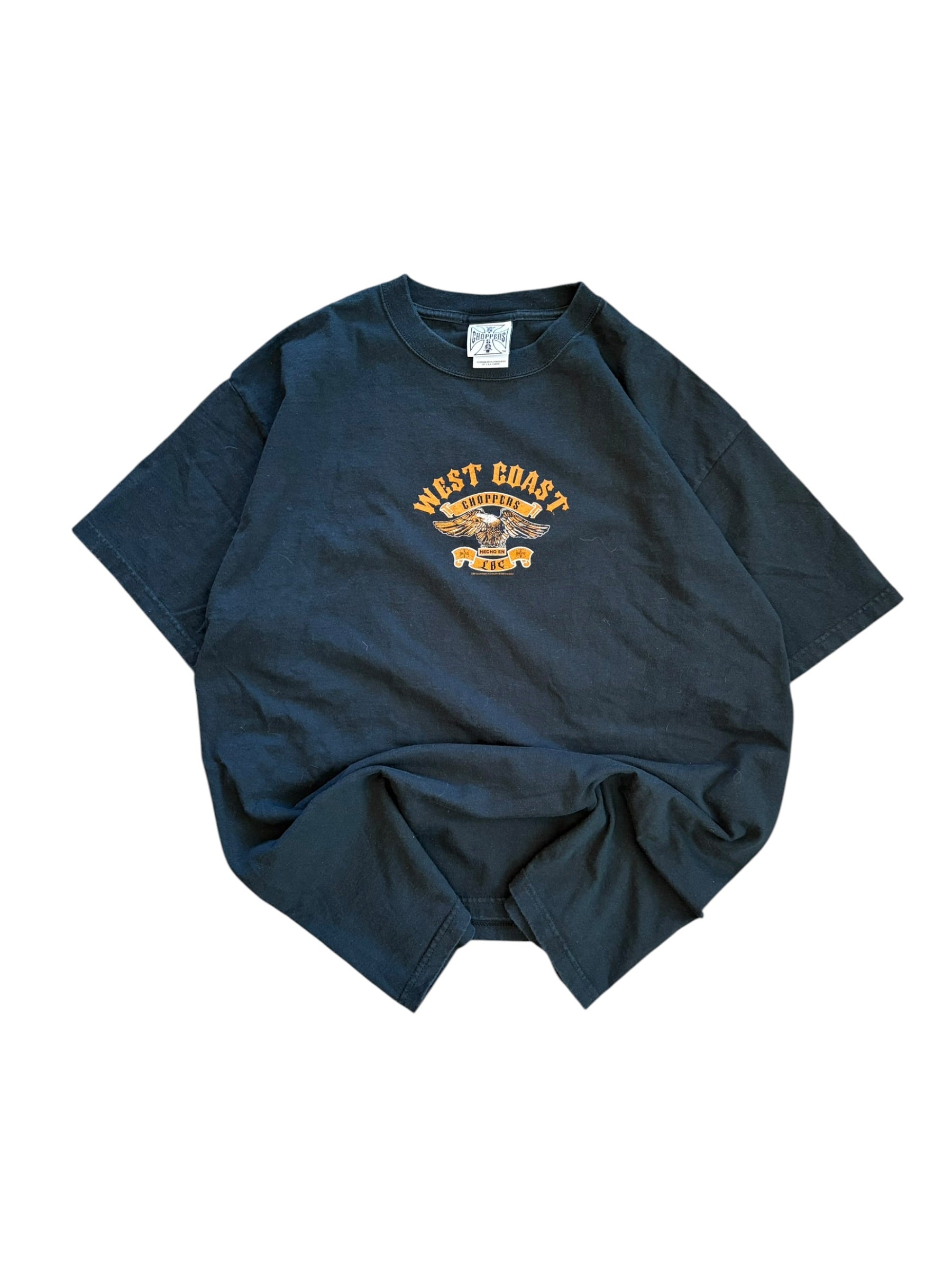 Vintage 90s-00s West Coast Choppers Short Sleeve Tee (Large)