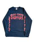 Vintage West Coast Choppers Spellout Longsleeve Shirt (Large)