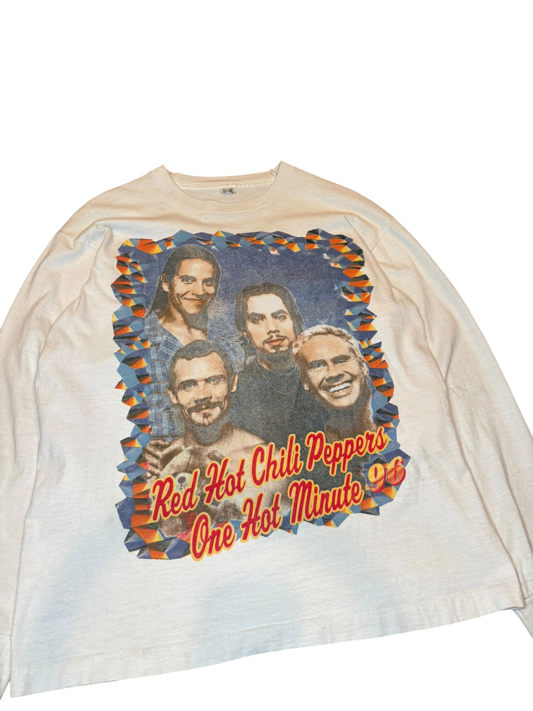 Vintage 1996 Red Hot Chilli Peppers One Hot Minute Rare Longsleeve Shirt (Large)