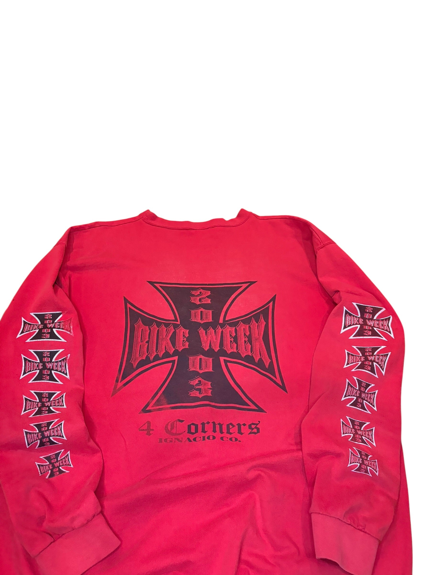 Vintage 2003 Rare Bike Week choppers Style Longsleeve (XL)