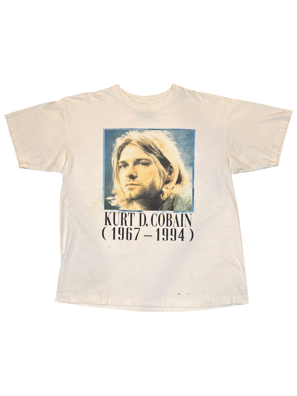 Vintage 1994 Kurt Cobain Nirvana Memorial Tee (XL)