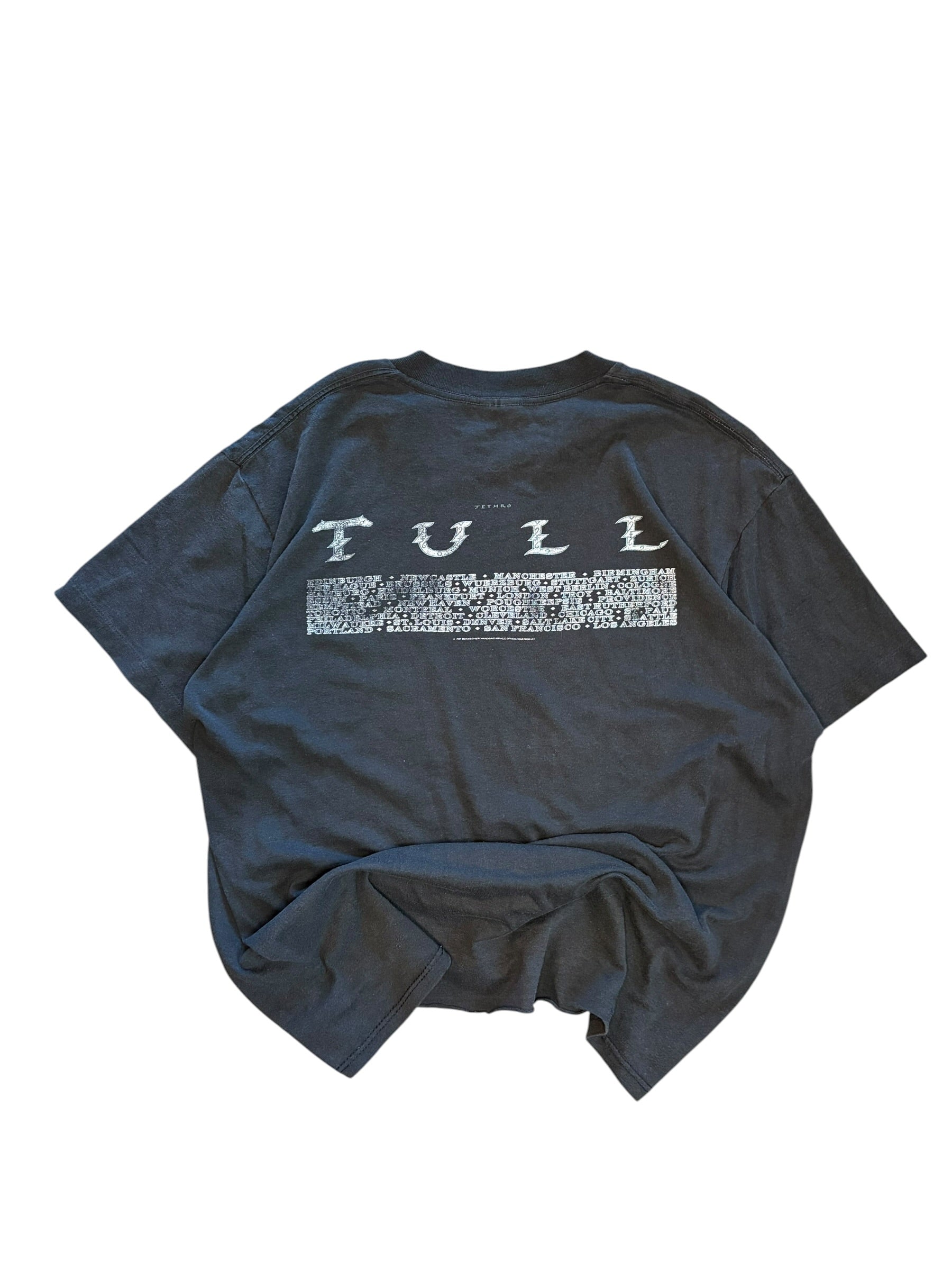 1987 Vintage Jethro Tull Tour Band Shirt (XL)