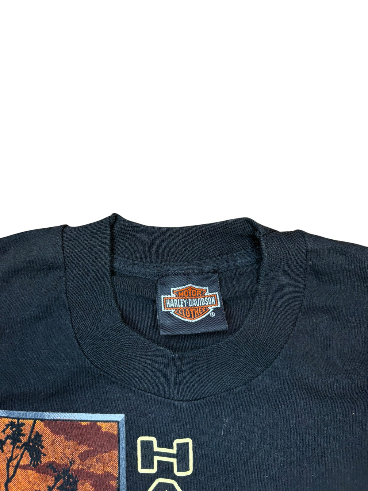 Vintage Harley Davidson Eagle Pocket Tee With Rare Tucson Back (Small)