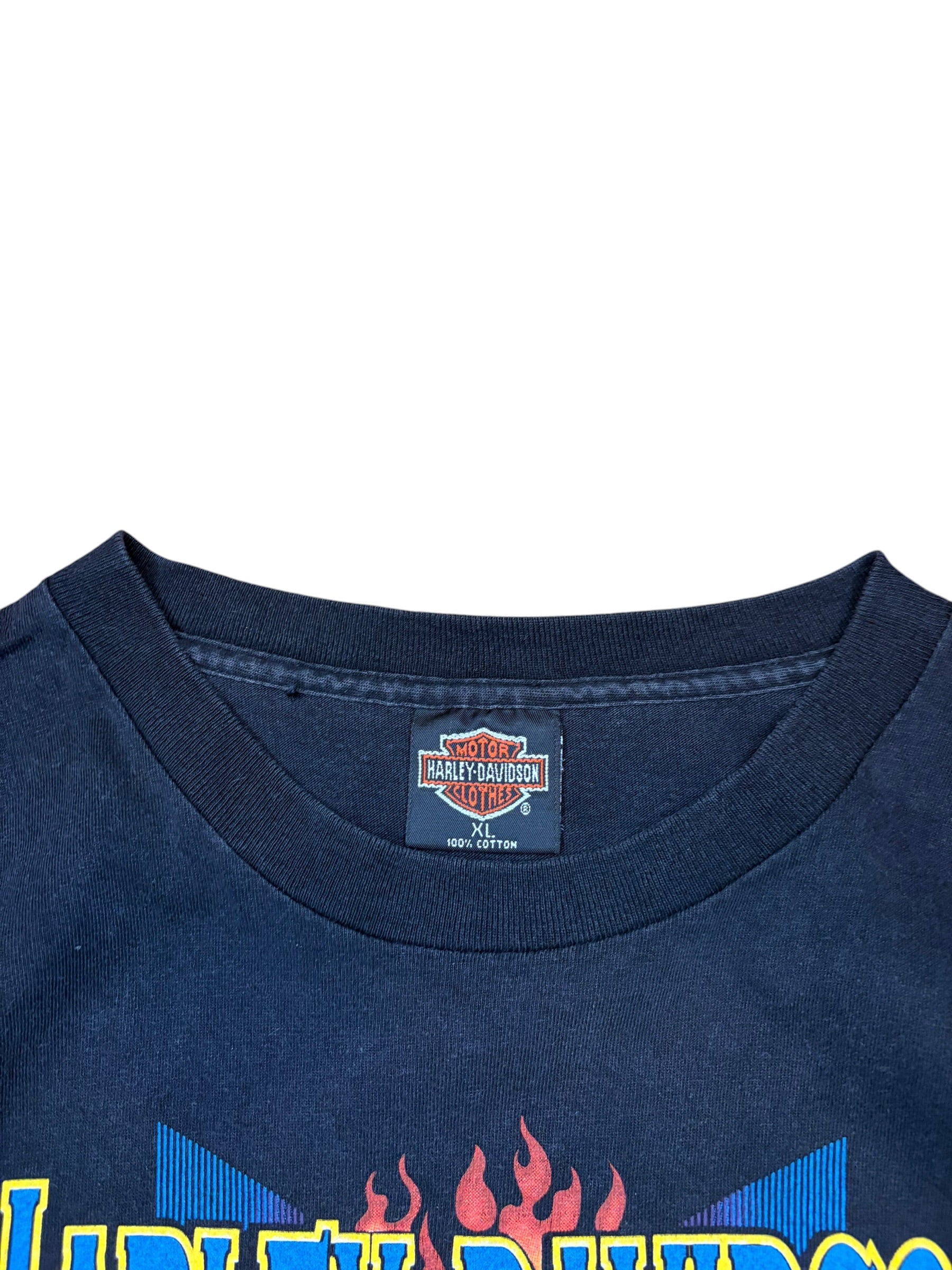 Vintage 90s Harley Davidson Engine Tee (XL)