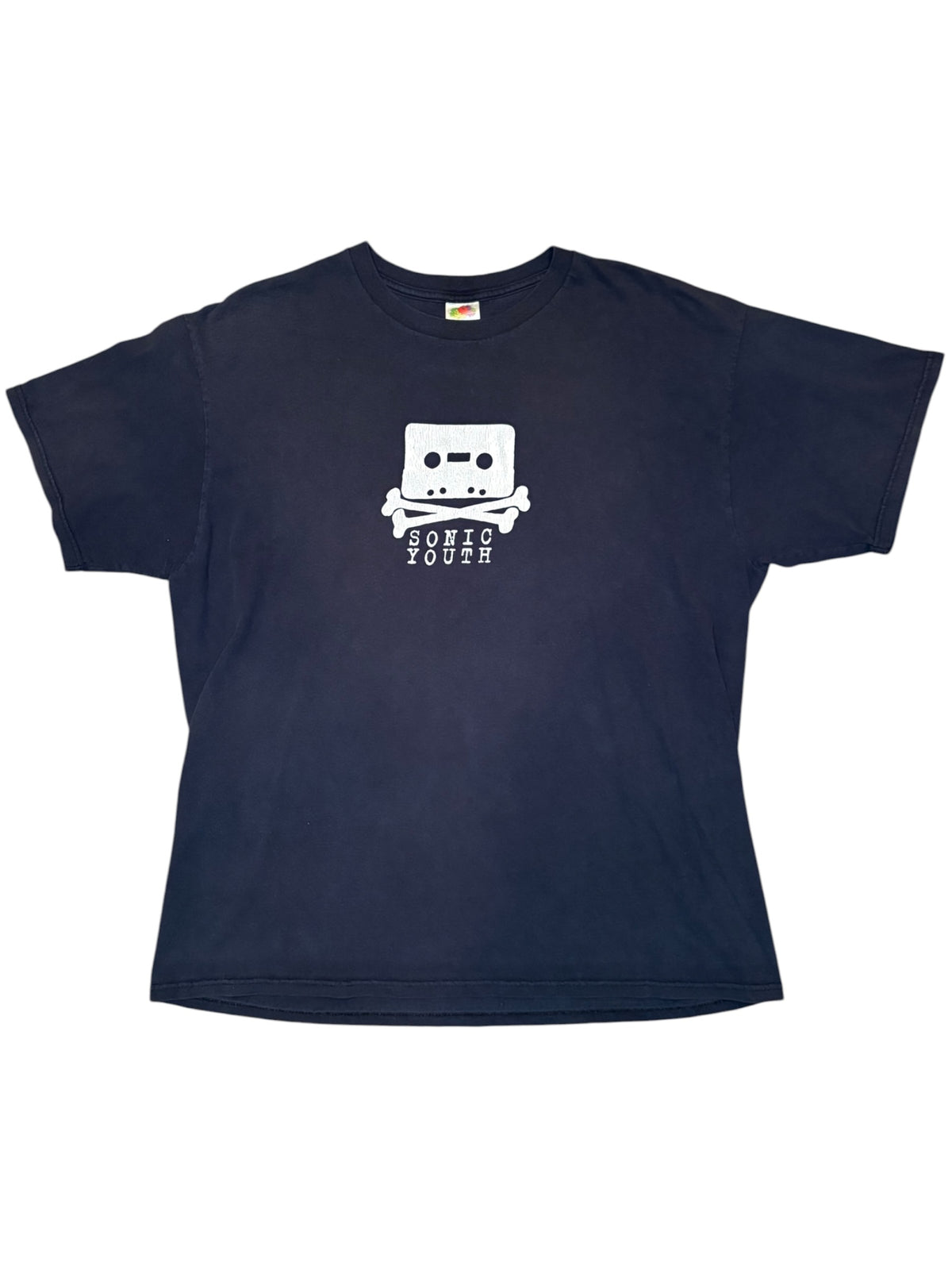 Vintage 90s Sonic Youth Skull Cassette Tee (XL)