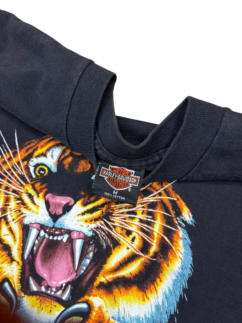 Vintage Harley Davidson Holubek Tiger Tee (Medium)
